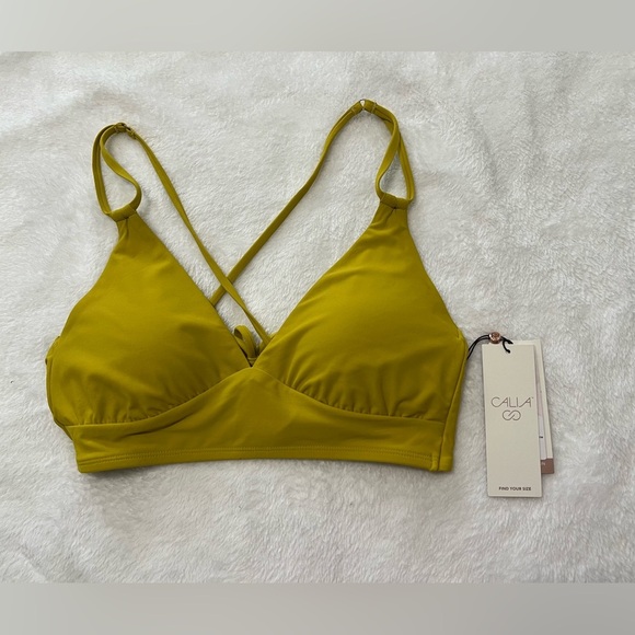 Calia Mustard Yellow Bra. Photograph eight for reference only - Picture 2 of 8